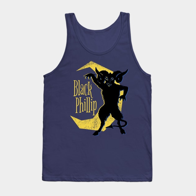 Black Phillip Tank Top by Fairy1x